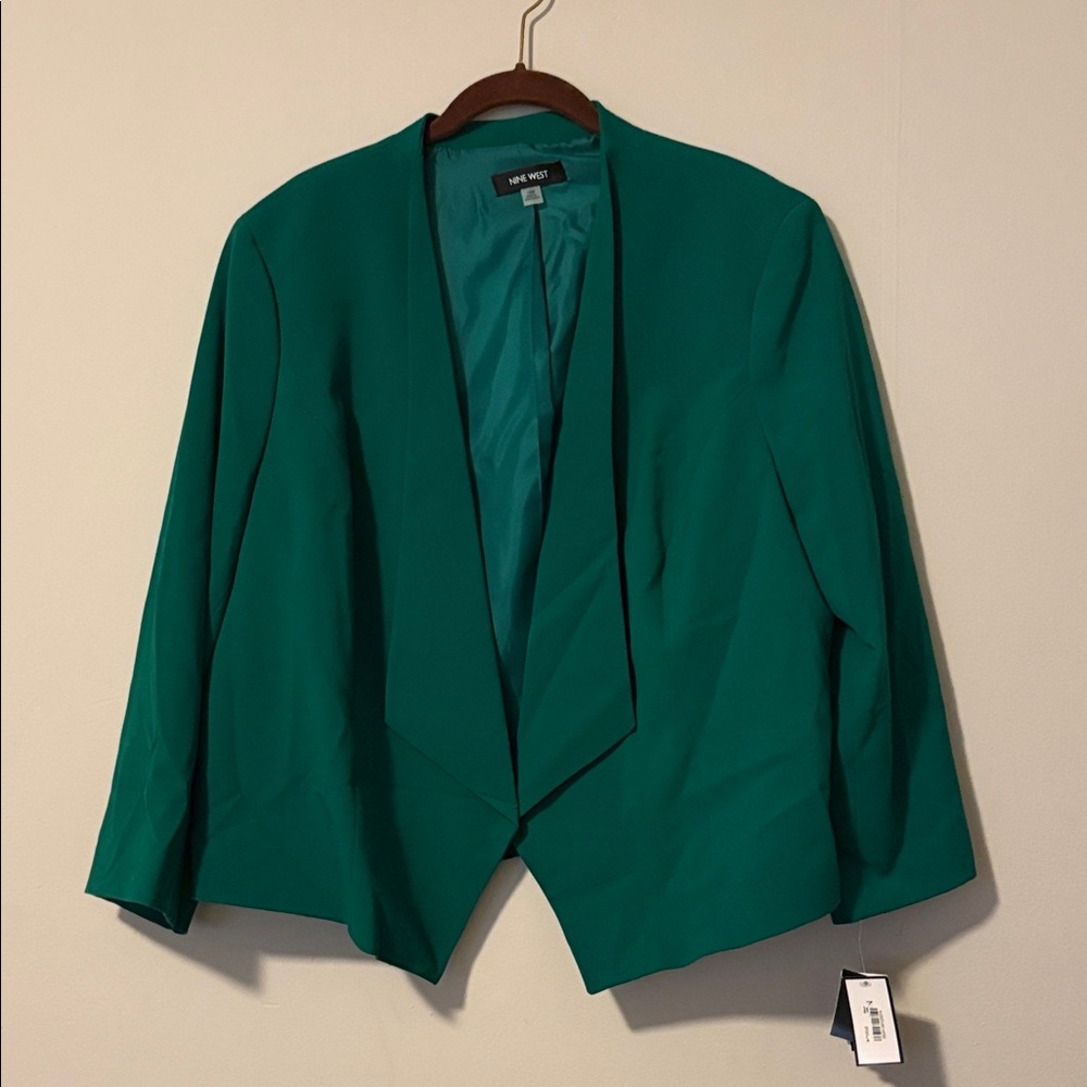 Nine West Teal Women's Blazer